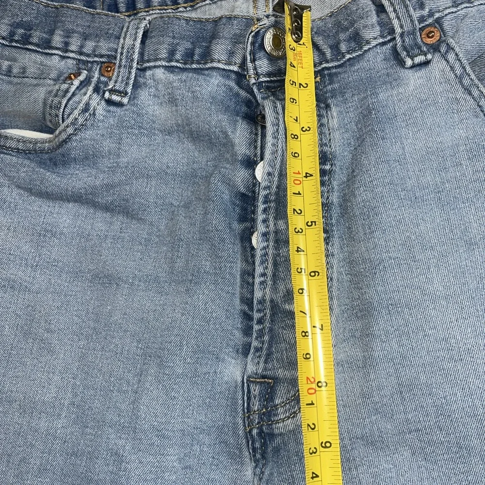 Levi's Blue Jeans Men's Denim 5-Pockets Zip Fly Medium Wash Outdoor 36x30 Cowboy